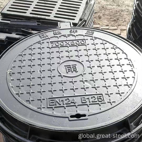 D400 standard ductile iron manhole cover